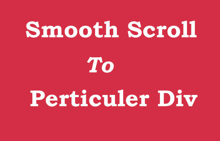 css smoothscroll