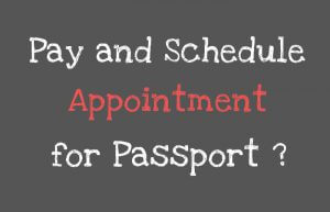 pay schedule appointment passport