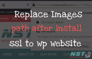 replace images path after ssl installed wp