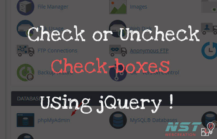 check or uncheck checkbox using jquery