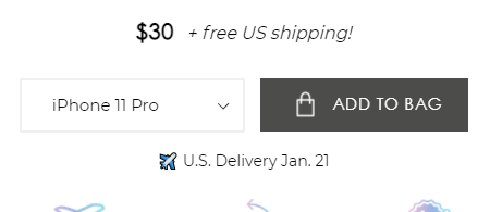 shopping in shopify date