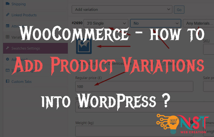 How to add product variations in WooCommerce?