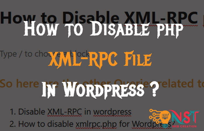 How to Disable XML-RPC php file in WordPress ?